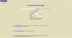 Desktop Screenshot of deyerle.com